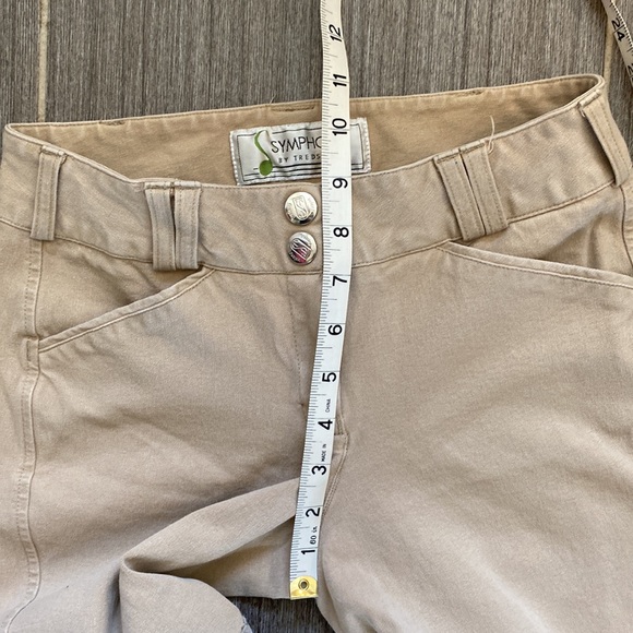 Symphony by Tredster Horseback Riding Pants Khaki Tan 26L EUC Jodhpurs - Picture 4 of 9